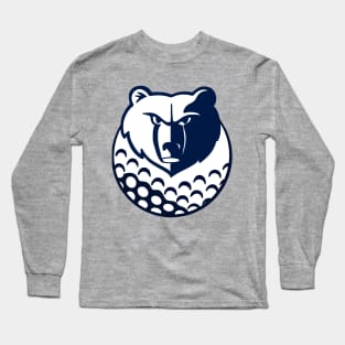 Bear Golf Ball Long Sleeve T-Shirt